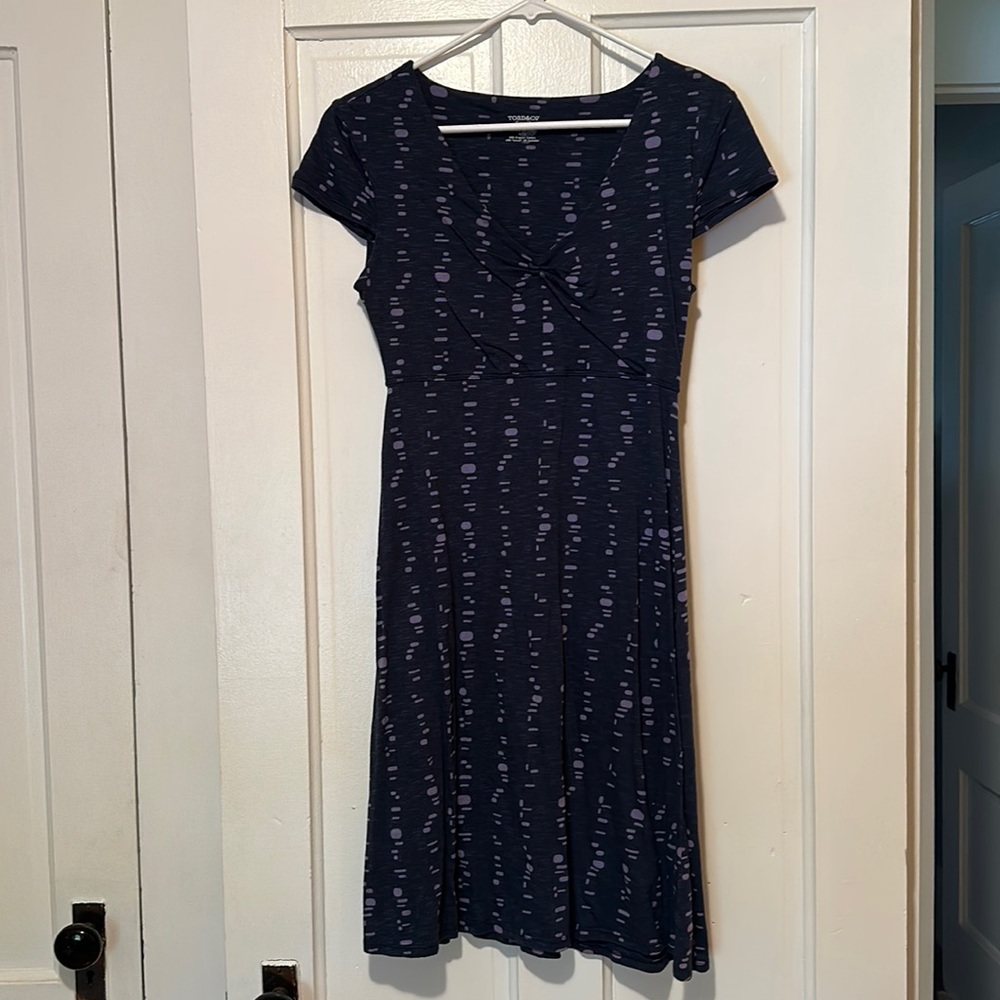 Toad & Company small short sleeved dress.